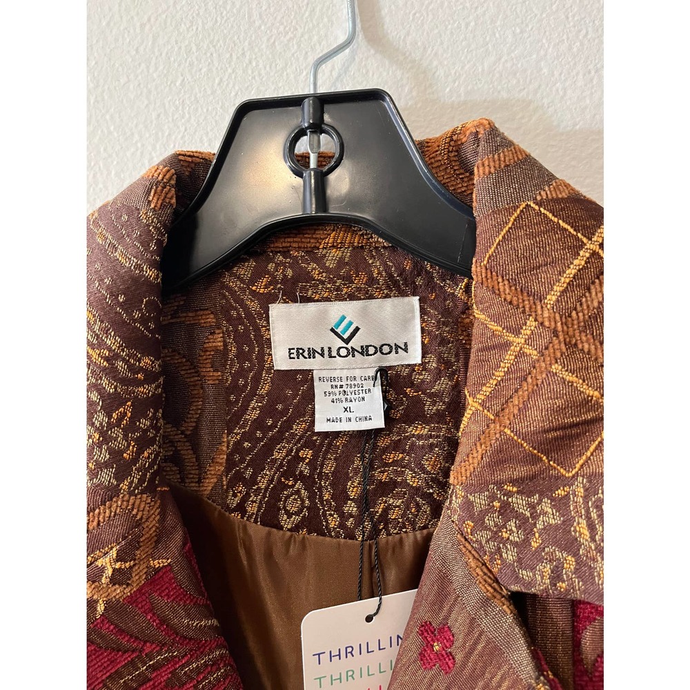 Mixed Pattern Blazer - image 3